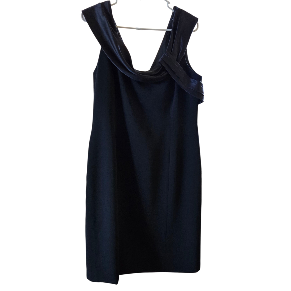 Talbots Black Asymmetrical‎ Dress